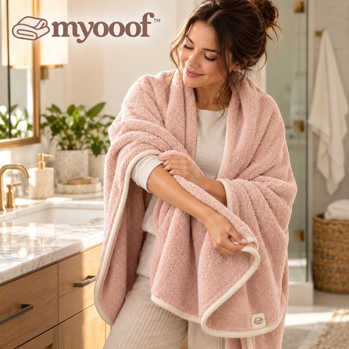 Myooof™ CocoonEdge Bath Sheet