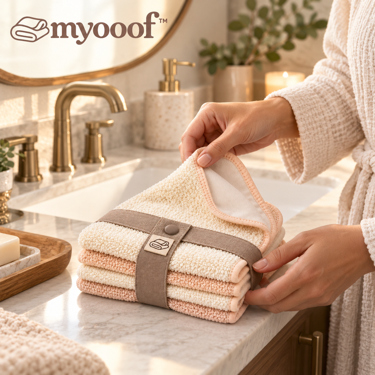 Myooof™ NestStack Cleansing Squares