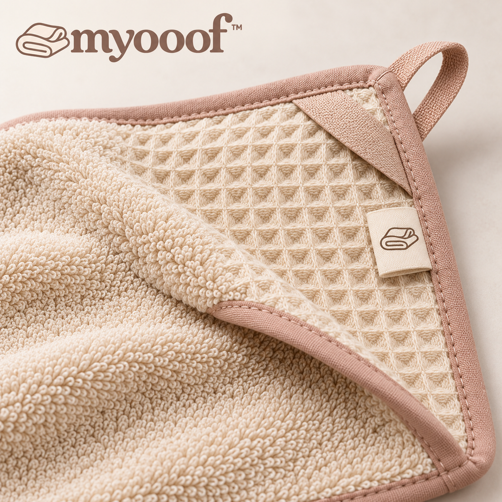 Myooof™ DewWaffle Dual Face Cloth