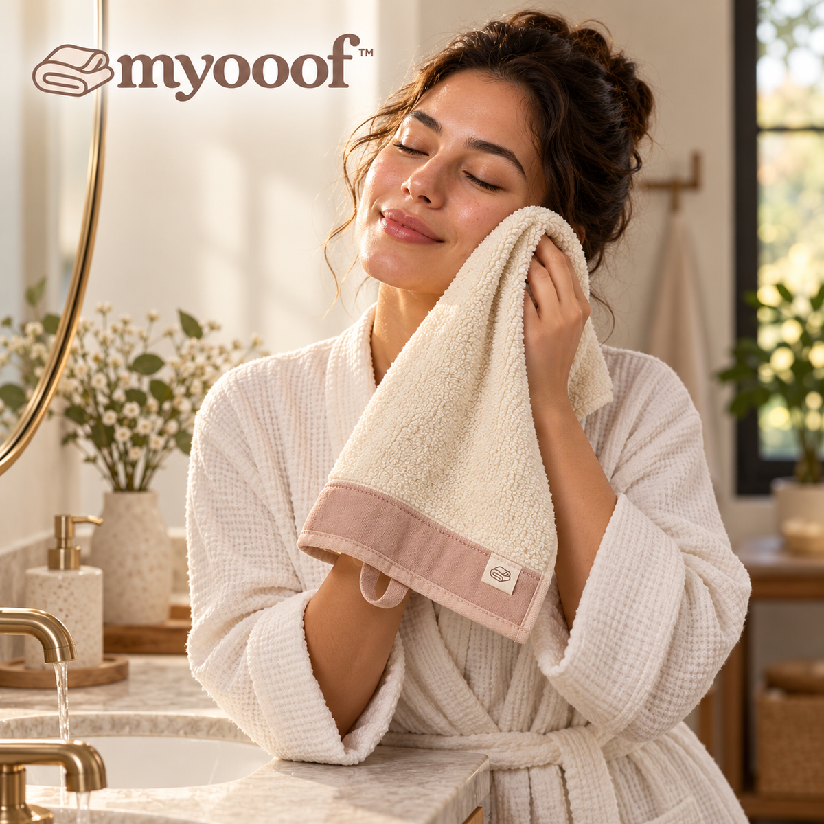 Myooof™ SoftArc Face Towel