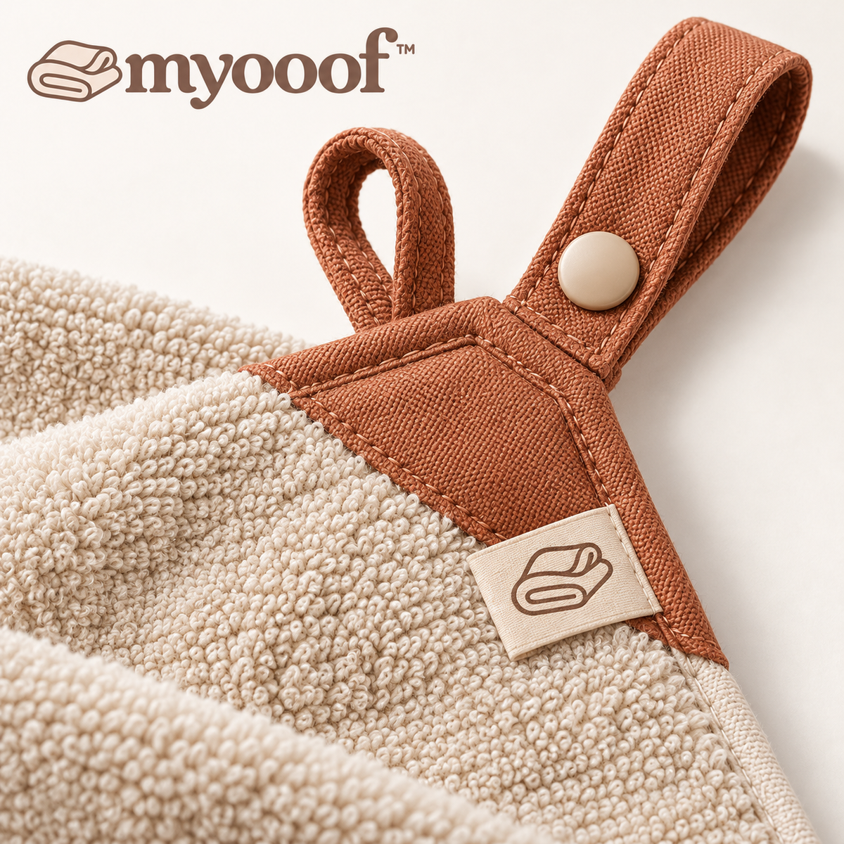Myooof™ CornerHang Kitchen Hand Towel